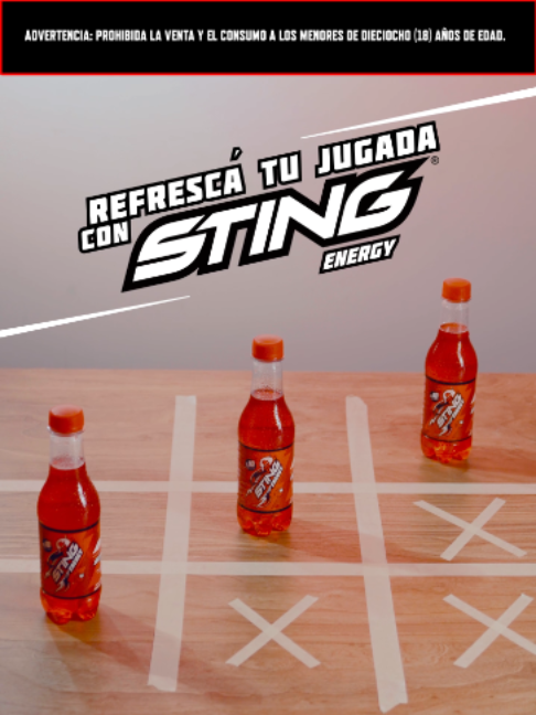 Sting energy Honduras